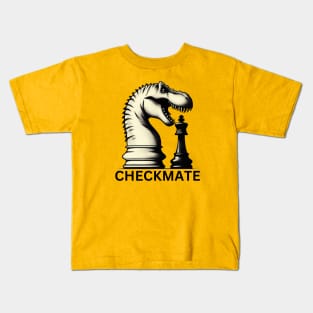 Rex's Checkmate! Kids T-Shirt